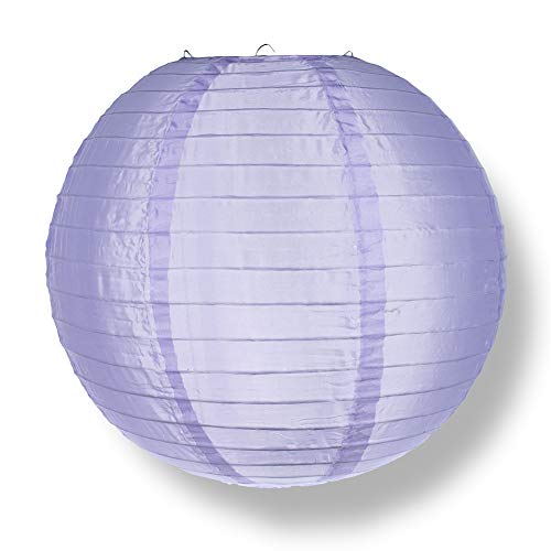 PaperLanternStore.com 10 Inch Light Purple Nylon Lantern (10 PACK)