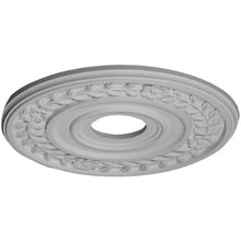 Load image into Gallery viewer, Ekena Millwork CM16WR Wreath Ceiling Medallion, 16 1/4&quot;OD x 3 5/8&quot;ID x 1&quot;P (Fits Canopies up to 5 1/2&quot;), Factory Primed
