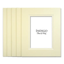 Load image into Gallery viewer, SET of 10 - GREATPACK 11x14 Antique White Double Mats- Fit 8x10 Photo Art
