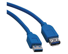 Load image into Gallery viewer, USB 3.0 Extension Cable, A/A, 6 ft., Blue

