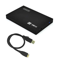 HWAYO 2.5'' 120GB Ultra Slim Portable External Hard Drive USB3.0 HDD Storage for PC/Desktop/Laptop/MacBook/Chromebook (Black)