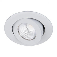 Load image into Gallery viewer, WAC Lighting R3BRA-F930-WT Oculux 3.5&quot; LED Round Adjustable Trim with Light Engine in White Finish Flood Beam, 90+CRI and 3000K
