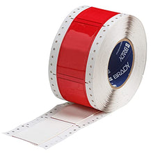 Load image into Gallery viewer, Brady HX-2000-2-WT PermaSleeve 1.969&quot; Width x 2&quot; Height, B-7642 Heat-Shrink Polyolefin, Matte Finish White Wire Marking Sleeve (100 per Roll)
