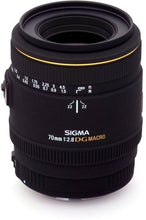 Load image into Gallery viewer, Sigma 70mm F/2.8 EX DG Macro Lens for Canon Digital SLR Cameras
