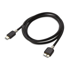 Load image into Gallery viewer, Cable Matters USB C to Micro USB 3.0 Cable (USB C to USB Micro B 3.0, Micro USB 3.0 to USB-C) in Black 3.3 Feet

