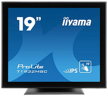 Load image into Gallery viewer, iiyama Prolite T1932MSC-B5X Monitor Touch Screen 48,3 cm (19&quot;) 1280 x 1024 Pixel Nero Multi-Touch Da tavolo

