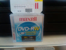Load image into Gallery viewer, Maxell DVD-RW Camcorder Discs
