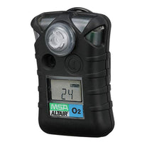 MSA 10092523 ALTAIR Single-Gas Detector - (O2) Oxygen (Low: 19.52%, High 23.0%), Color: Black, Portable Gas Monitor, Durable, Handheld, UL Standard-Approved