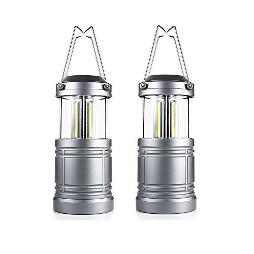 2 Pack Camping Lantern Ultra Bright Portable Led Lantern With Magnetic Base,Collapsible As Seen On T