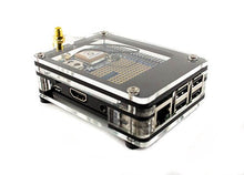 Load image into Gallery viewer, C4Labs Zebra Case Kit for Adafruit GPS HAT and Raspberry Pi 4B 3B, 3B+, and Pi 2B
