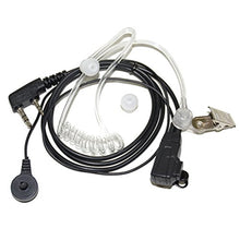Load image into Gallery viewer, HQRP 2 Pin Acoustic Tube Earpiece Headset Mic for Retevis H-777, RT-5R, RT-5RV, RT-B6 + HQRP UV Meter
