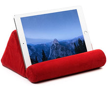 Load image into Gallery viewer, I Pad Tablet Pillow Holder For Lap   Pillow For Tablet Or I Pad   Universal Phone And Tablet Holder Fo
