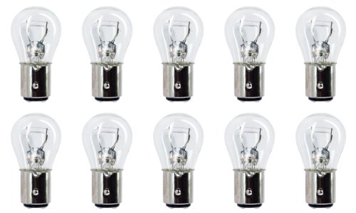 CEC Industries #7528 Bulbs, 12/12 V, 21/5 W, BAY15d Base, S-8 shape (Box of 10)