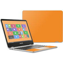 Load image into Gallery viewer, MightySkins Skin Compatible with Samsung Chromebook Plus 12.3&quot;(2017 - Solid Orange | Protective, Durable, and Unique Vinyl wrap Cover | Easy to Apply, Remove, and Change Styles | Made in The USA
