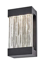 Load image into Gallery viewer, Artcraft Lighting AC9161BK Contemporary Modern LED Outdoor Wall Mount from Watercrest Collection in Black Finish, 6.50 inches, 12.00x6.50x3.75
