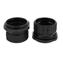 Load image into Gallery viewer, Aexit 3 Pcs Transmission 54.5mm Inner Dia. M64x2mm Thread Plastic Cable Gland Anti-splashing Black
