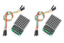 Load image into Gallery viewer, NOYITO MAX7219 Dot Matrix Module Microcontroller Module (Pack of 2)
