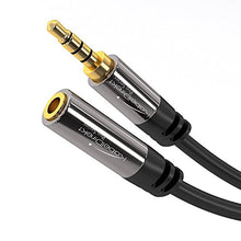Load image into Gallery viewer, KabelDirekt (15 feet) Headset Extension Cable ( 3.5mm Male to 3.5mm Female)- Pro Series
