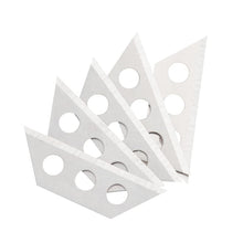 Load image into Gallery viewer, Sheffield 5PK Mini Utility Blades, Multi, One Size, 12851
