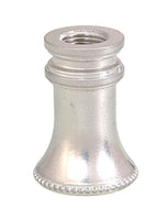 B&P Lamp 1 1/4 Inch Ht, Nickel Plated Neck, Tap 1/8F