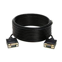 VGA Cable SVGA Super Video Cord Male 15 PIN Wire Monitor 3ft, 6ft,10ft, 15ft, 25ft, 30ft, 50ft, 100ft (25FT)