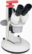 Load image into Gallery viewer, Ken-A-Vision T-22021 VisionScope 2 - Binocular Stereo Microscope with Interchangeable Head, 20x Eyepiece, 1x and 3X Objectives, LED Light Source, 20x and 60x Magnification
