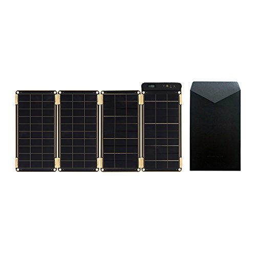 Solar Paper + Pouch, Paper-Thin and Light Portable Solar Charger with Ultra-High-Efficiency (10 Watt)