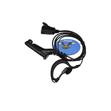 Load image into Gallery viewer, HQRP G Shape Earpiece Headset PTT Mic Compatible with Motorola APX1000 / APX2000 / APX3000 / APX7000L / APX7000SE / APX8000 / DGP5050 + HQRP Coaster
