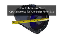 Load image into Gallery viewer, 2&#39;&#39; Film Solar Filter (ST200BP1) Film Solar Filter Fits: Celestron FirstScope 60 (Older), View Finders, Cameras, Small Refractors, Spotting Scopes.
