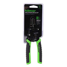 Load image into Gallery viewer, Hilmor 7&quot; Wire Stripper with Rubber Handle Grip, Black &amp; Green, WS7 1885426
