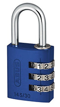 Load image into Gallery viewer, ABUS AB145/30 AZUL Padlock, Blue, 30
