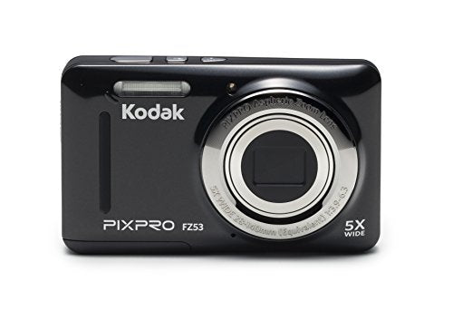 Kodak PIXPRO Friendly Zoom FZ53-BK 16MP Digital Camera with 5X Optical Zoom and 2.7