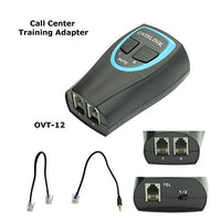 OvisLink Call Center Headset Training Adapter Compatible with All RJ9 Headsets, Included Wireless headsets