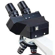 Load image into Gallery viewer, OMAX 40X-2000X Digital Binocular Compound Microscope with Built-in 3.0MP USB Camera and Kohler Transmitted Illumination System
