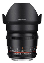 Load image into Gallery viewer, Samyang 16 mm T2.2 VDSLR II Manual Focus Video Lens for Nikon DSLR Camera
