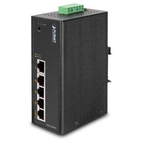 PLANET ISW-504PS / 5-Port 10/100Mbps with 4-Port PoE Industrial Web Smart Ethernet Switch