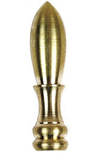 Load image into Gallery viewer, JANDORF Specialty Hardware 60106 2&quot; Brass Bullet Finial
