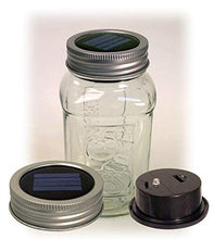 Load image into Gallery viewer, National Arcraft Mason Jar Cap with Solar Panel and LED Light
