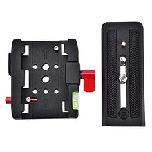 Load image into Gallery viewer, QR Plate - P200 Quick Release QR Clamp Base Plate, for Manfrotto 500 AH 701 503 HDV 577
