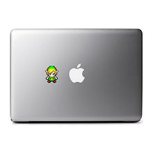 Load image into Gallery viewer, Retro Decal Link (Pose) 8 Bit Decal for MacBook, iPad Mini, iPhone 5S, Samsung Galaxy S3 S4, Nexus, HTC One, Nokia Lumia, Blackberry
