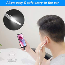 Load image into Gallery viewer, Anykit Ear Wax Removal Tool, HD Otoscope for Android and PC-NOT for iPhone/iPad, Ultra Clear View Ear Camera with Wax Remover, Ear Endoscope with LED Lights, Ear Cleaning Camera with Ear Spoon
