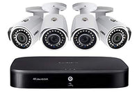 Lorex 2K 4MP Super HD 4 Channels Security System with 4 Super HD 4MP Cameras 130' Night Vision