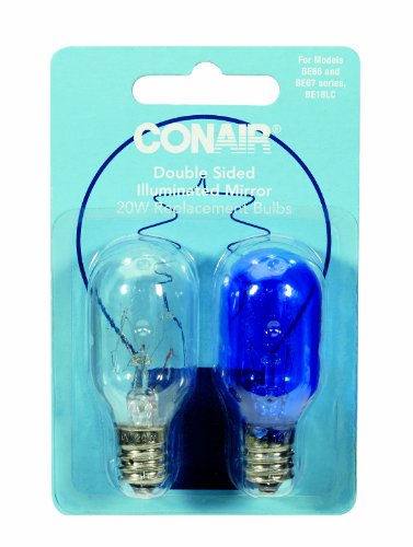 Conair 20W Replacement Incandescent Bulbs