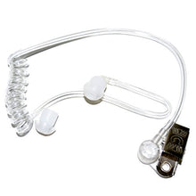 Load image into Gallery viewer, HQRP 2 Pin Acoustic Tube Earpiece Headset Mic for Kenwood TK-3360, TK-3400, TK-3402, TK-5220 + HQRP UV Meter
