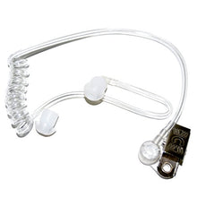 Load image into Gallery viewer, HQRP 2 Pin Acoustic Tube Earpiece Headset Mic for Kenwood TK-3170, TK-3170K, TK-3173, TK-3201 + HQRP UV Meter
