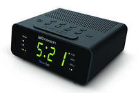 Emerson CKS1800 SmartSet Alarm Clock Radio with AM/FM Radio, Dimmer, Sleep Timer and .9