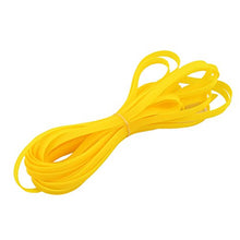 Load image into Gallery viewer, Aexit 10mm Dia Tube Fittings Tight Braided PET Expandable Sleeving Cable Wire Wrap Sheath Microbore Tubing Connectors Yellow 10M
