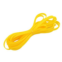 Aexit 10mm Dia Tube Fittings Tight Braided PET Expandable Sleeving Cable Wire Wrap Sheath Microbore Tubing Connectors Yellow 10M