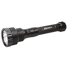 Load image into Gallery viewer, Dorcy 41-4299 USB Rechargeable Aluminum LED Flashlight with USB Cable and 12v USB Car Charger, 800-Lumens, Black Finish
