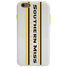 Load image into Gallery viewer, NCAA Southern Mississippi Golden Eagles Hybrid Case for iPhone 6 Plus, White, One Size
